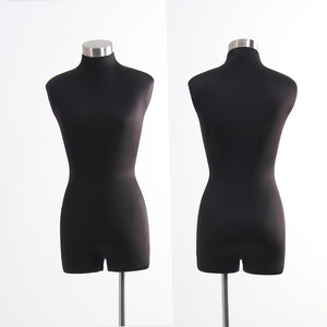 Window Display Full Body Mannequin Black Headless Female Torso Mannequin