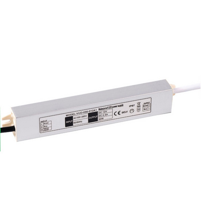 30W Led Driver 12V waterproof ip67 outdoor led transformer led power ac100-265v led driver for Ceiling Light