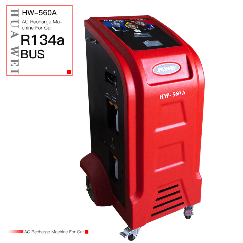 Air Conditioner Rrigerant Recovery machine r134a refrigerant gas Charging and Cleaning Function for car