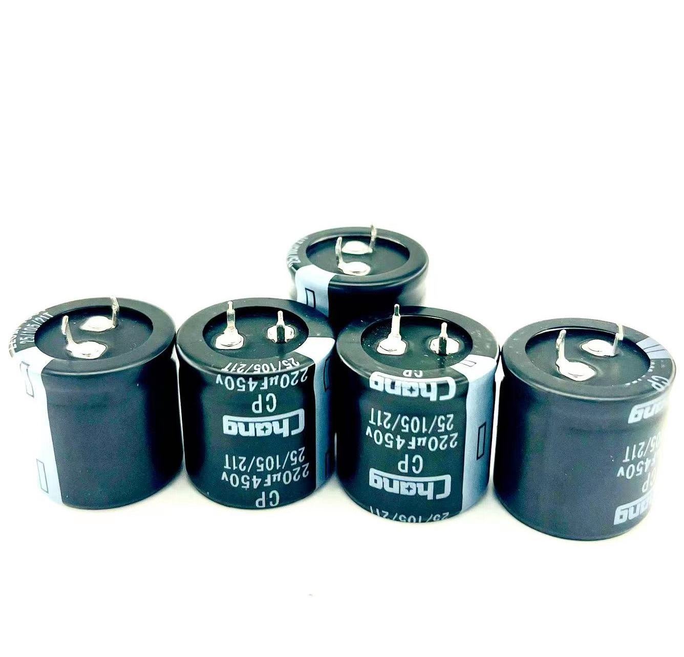 Snap-in Load life2000hours high ripple current  aluminum electrolytic capacitor