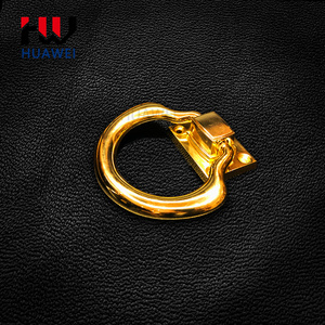 Wholesale Sofa Chair Handle Buckle Gold Silver Zinc Alloy Hardware Door Cabinet Drawer Chair Ring Handle