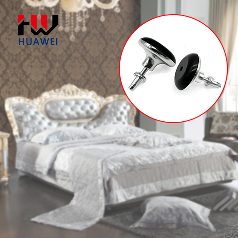 HUAWEI Increase Rod Chrome Bright Abs Plastic Carpet Wheel Support Sofa Leg Bed Caster Furniture Foot Pad