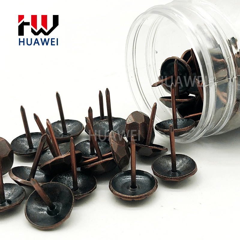 HUAWEI Wholesale Furniture Metal Accessories Sofa Antique Iron Decorative Nails For Table Chair Bed