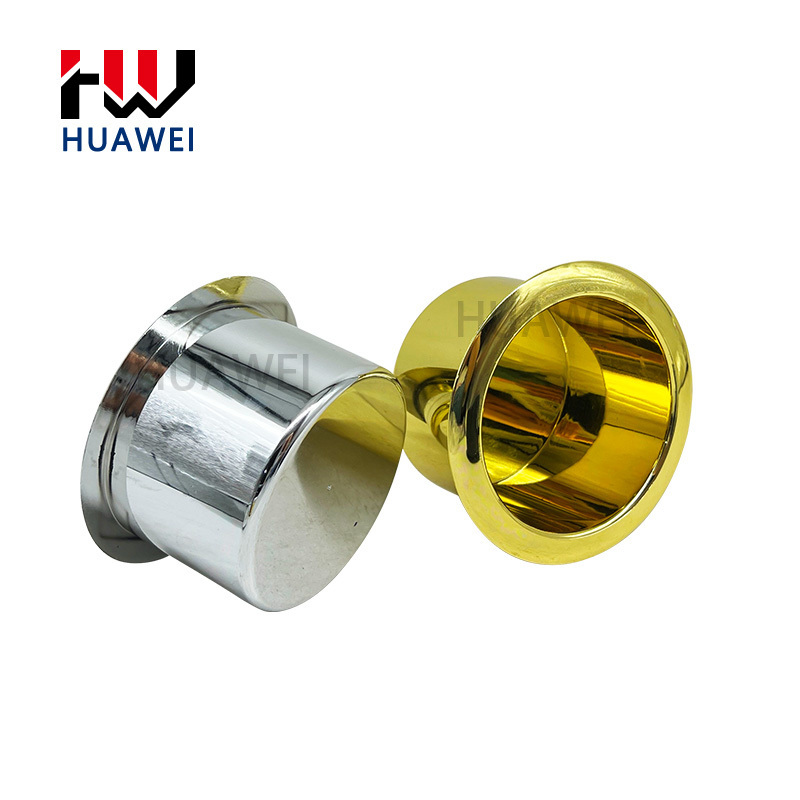 HUAWEI Wholesale Sofa Furniture Aluminium Cup Holder Golden Plating Stainless Steel Sofa Cup Holder Chair Cup Holder