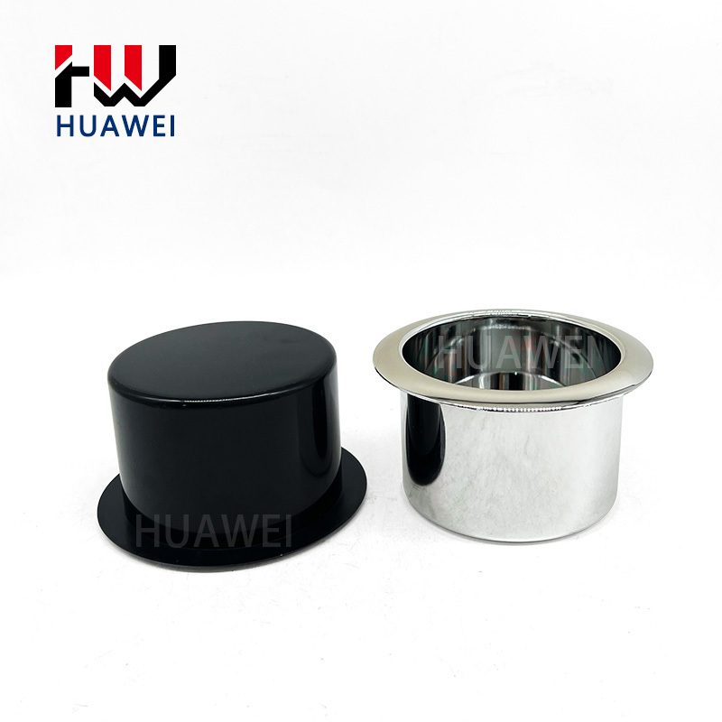 HUAWEI Wholesale Sofa Furniture Aluminium Cup Holder Golden Plating Stainless Steel Sofa Cup Holder Chair Cup Holder