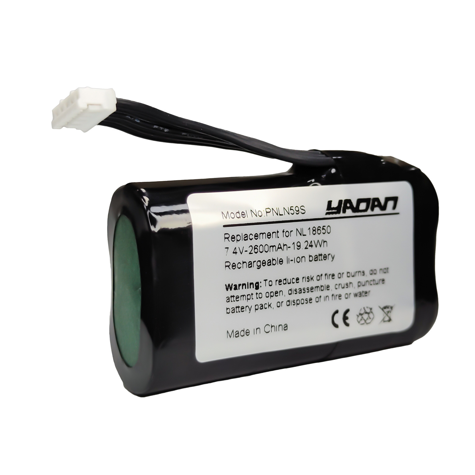 NL18650 7.4V 2600mAh Replaceable Li-Ion Battery For Portable Android Smart POS Newland N900 N910 Pro