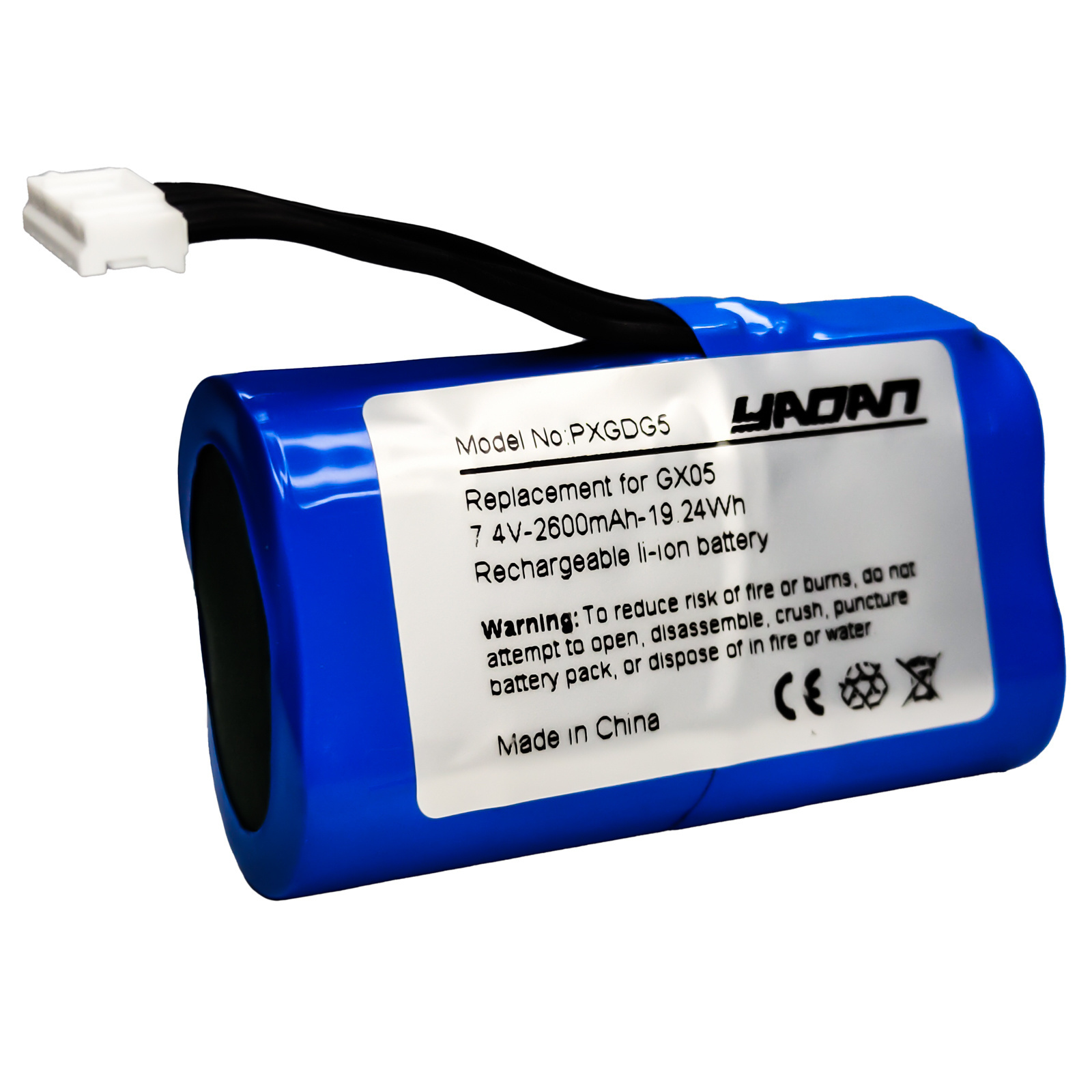 7.4V 2600mAh Mobile POS Terminal Battery For NEXGO G870 GX05 Replacement Li-Ion Battery