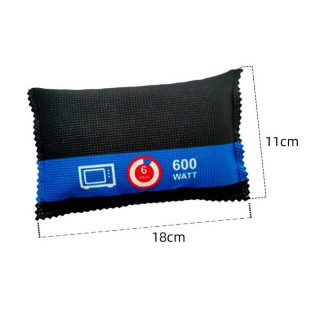 Customizable 400g color changing indicated silica gel reusable car interior moisture absorber dehumidifier bag