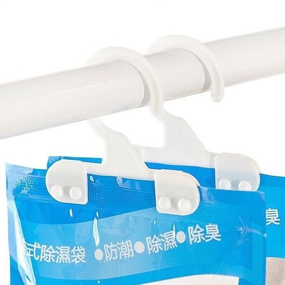 Custom household anti-humidity moisture absorber and odor eliminator hanging closet wardrobe dehumidifier bag