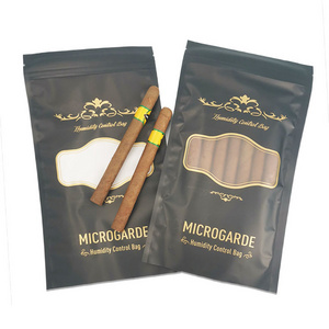 Custom RH 62 % tobacco cigars 2 way 2-way humidity control moisturizing humidifier pack ziplock humidor bag