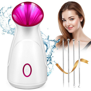 factory wholesale low price salon spa hot and cool vaporizer machine touch screen Facial steamer  Skin Care Equipment