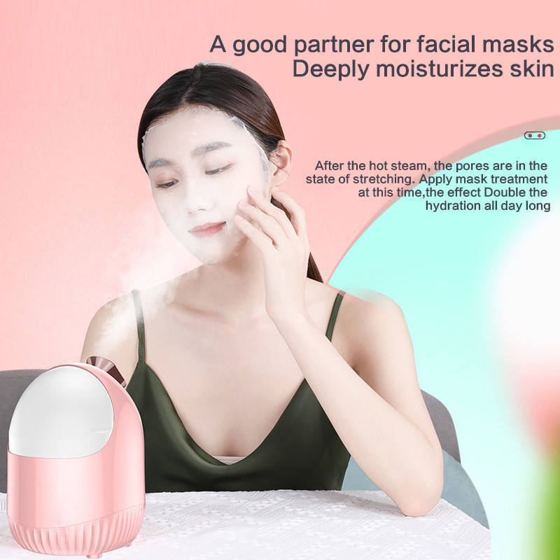 Professional Home Use Beauty Machine Face sprayer with Hot and Cool mister Spray Ozone Electric Facial Steamer