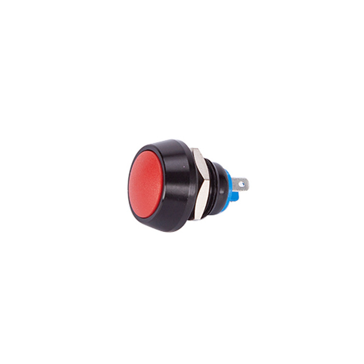 pbs-33b 12mm 220v Round Waterproof Ip67 miniature latching push button switch