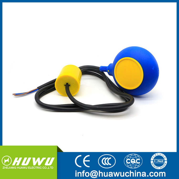 Electrical water tank fuel tank level control float switch