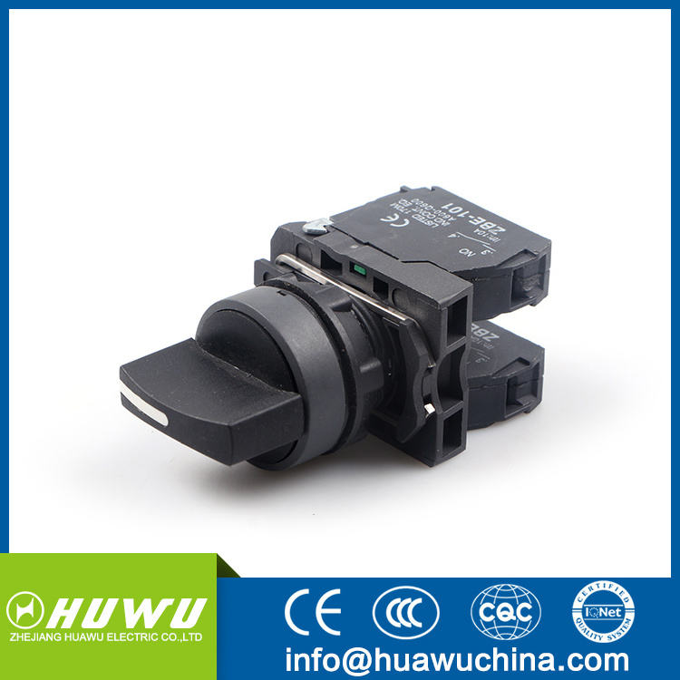 HUAWU XB4 selector switch 2/3 position rocker switch 3 position 2 position selector switch