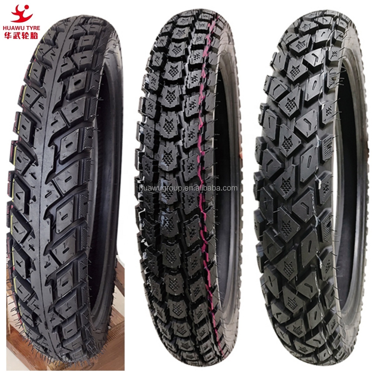 Qingdao Huawu 19 inch 90/90-19 motorcycle tyre motorcycle tire