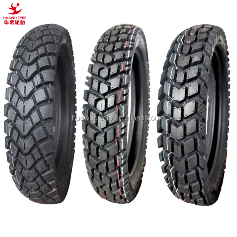 Huawu tires for motorcycles TT/TL motorcycle tire 3.00-10 4.00-8 5.00-12 2.75-18 3.00-17 3.00-18 110/90-16