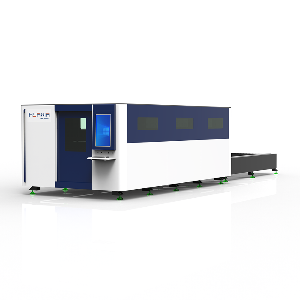 Enclosed Cover Fiber Laser Cutting Machine with Exchange Table