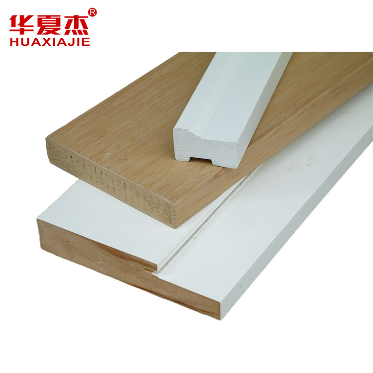 Low Price PVC Decorative plywood door architrave moulding trim interior decoration