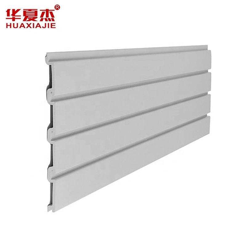 Plastic bathroom wall pvc garage ceiling slatwall panel