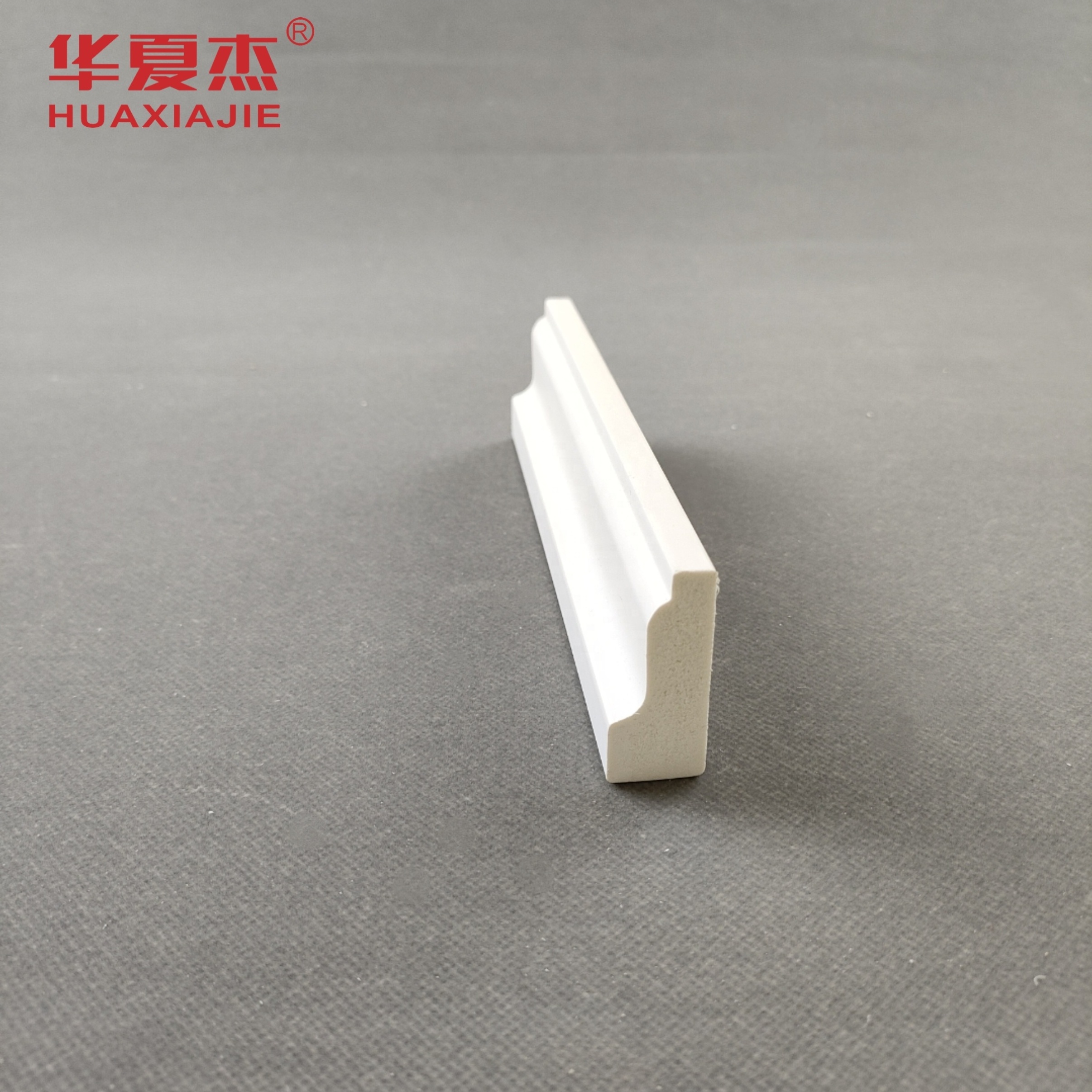 Wholesale shingle mould white vinyl 12ft decoration pvc moulding profile building material