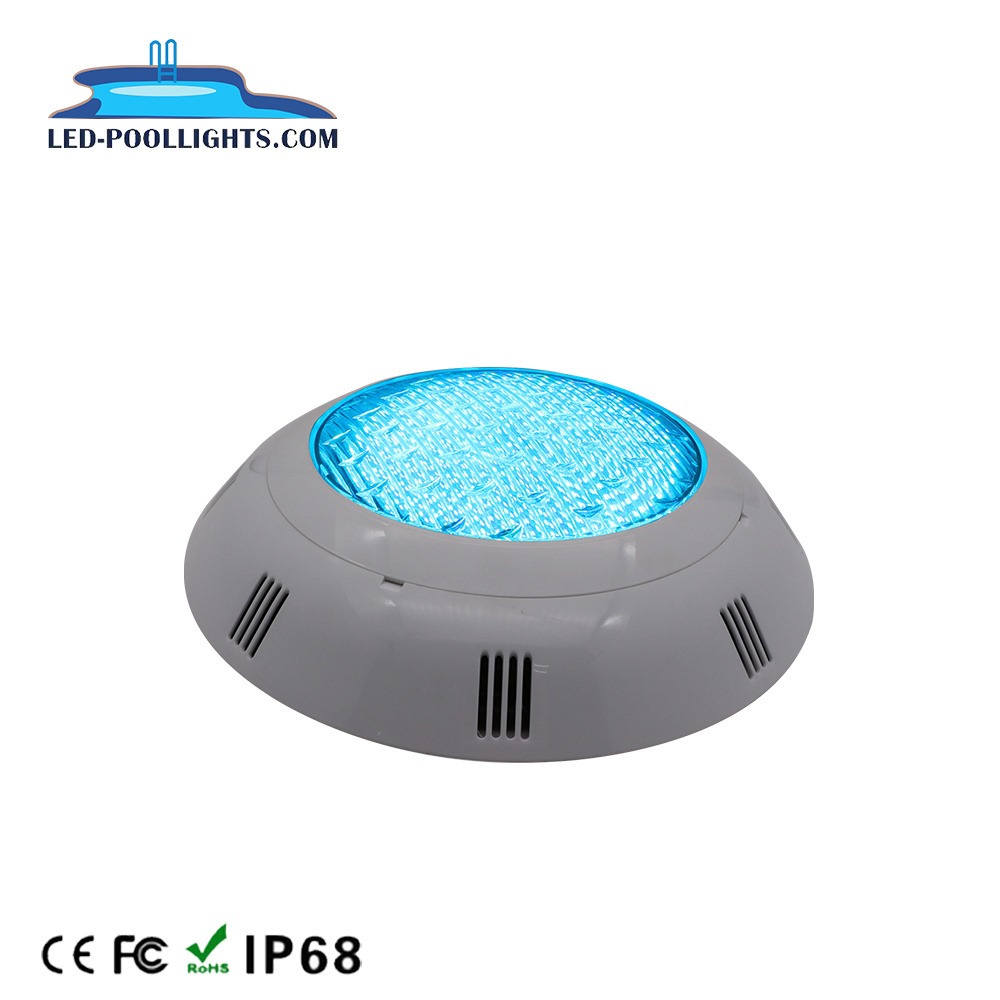 Surface Mounted Light Resin Filled RGB 12V Swimming Pool Lights IP68 LED Surface Mounted Underwater light