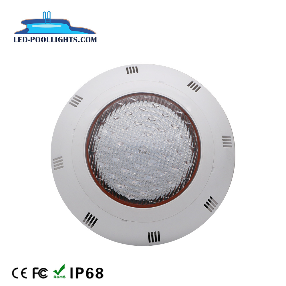 Surface Mounted Light Resin Filled RGB 12V Swimming Pool Lights IP68 LED Surface Mounted Underwater light