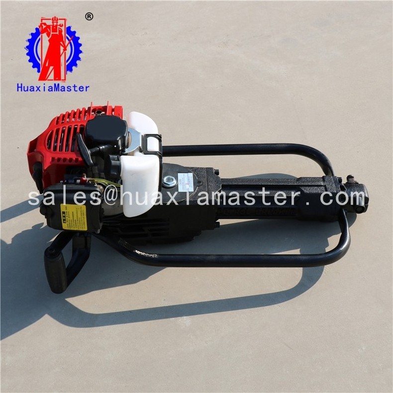 Small portable soil sampling drilling rig QTZ-1 handheld soil sampling drilling machine one person can operate