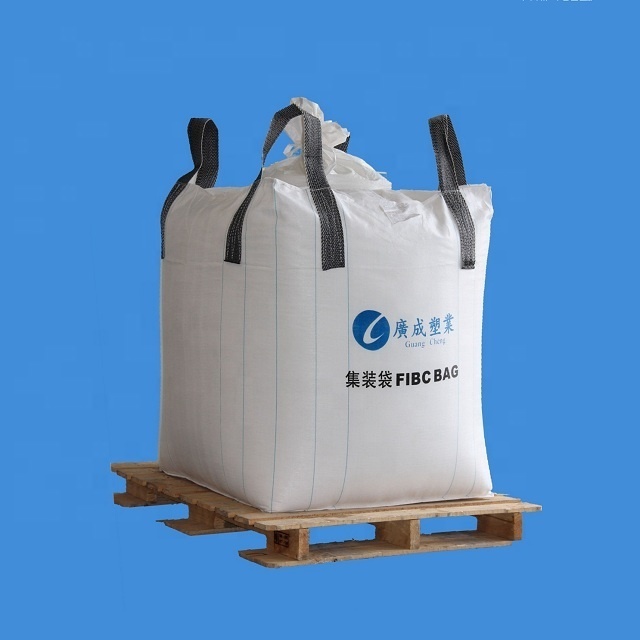 Agriculture 1 Ton Rice Moisture Proof Plastic Woven Bag Industrial Cement Woven Big Bag