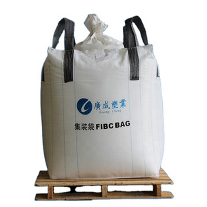 Agriculture 1 Ton Rice Moisture Proof Plastic Woven Bag Industrial Cement Woven Big Bag