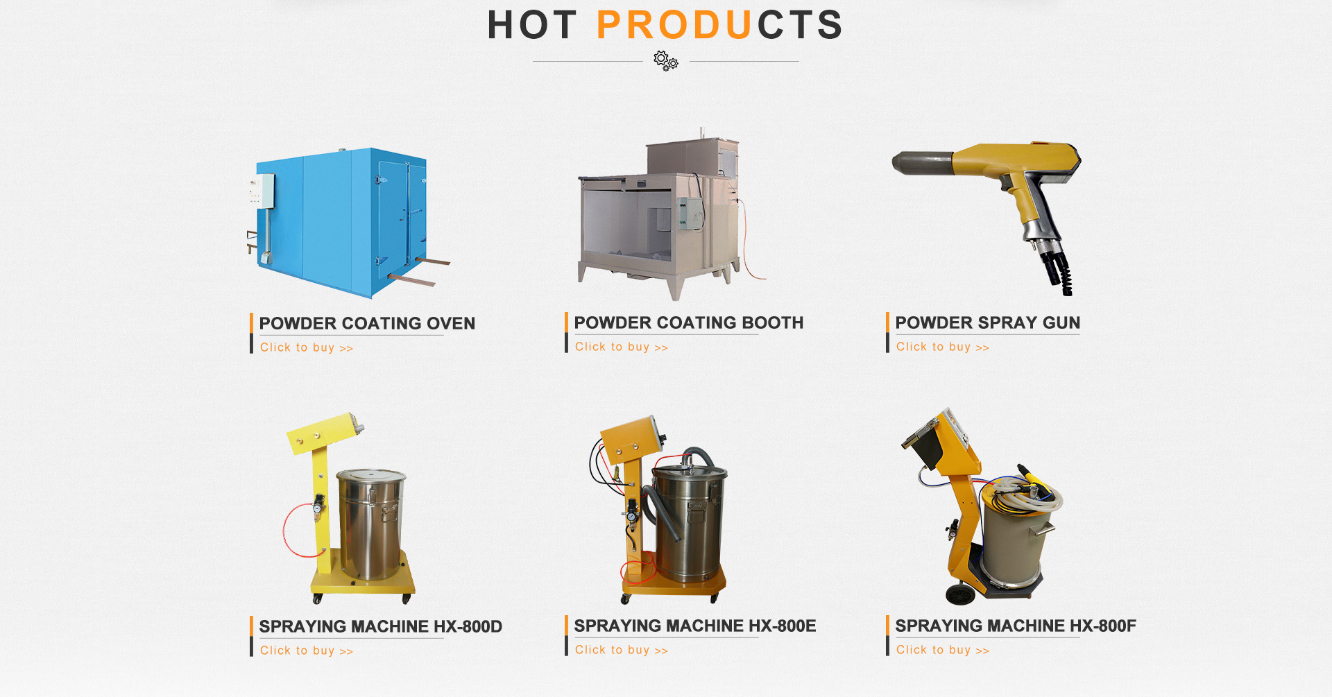 electrostatic powder coating printing spraying machine system equipment