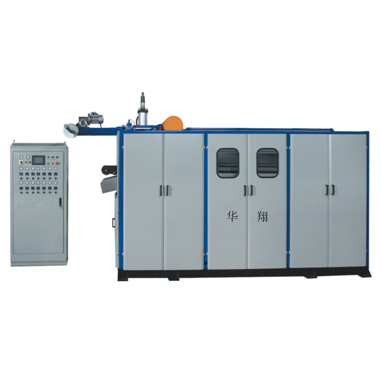 Plastic type take away food box plastic container making machine