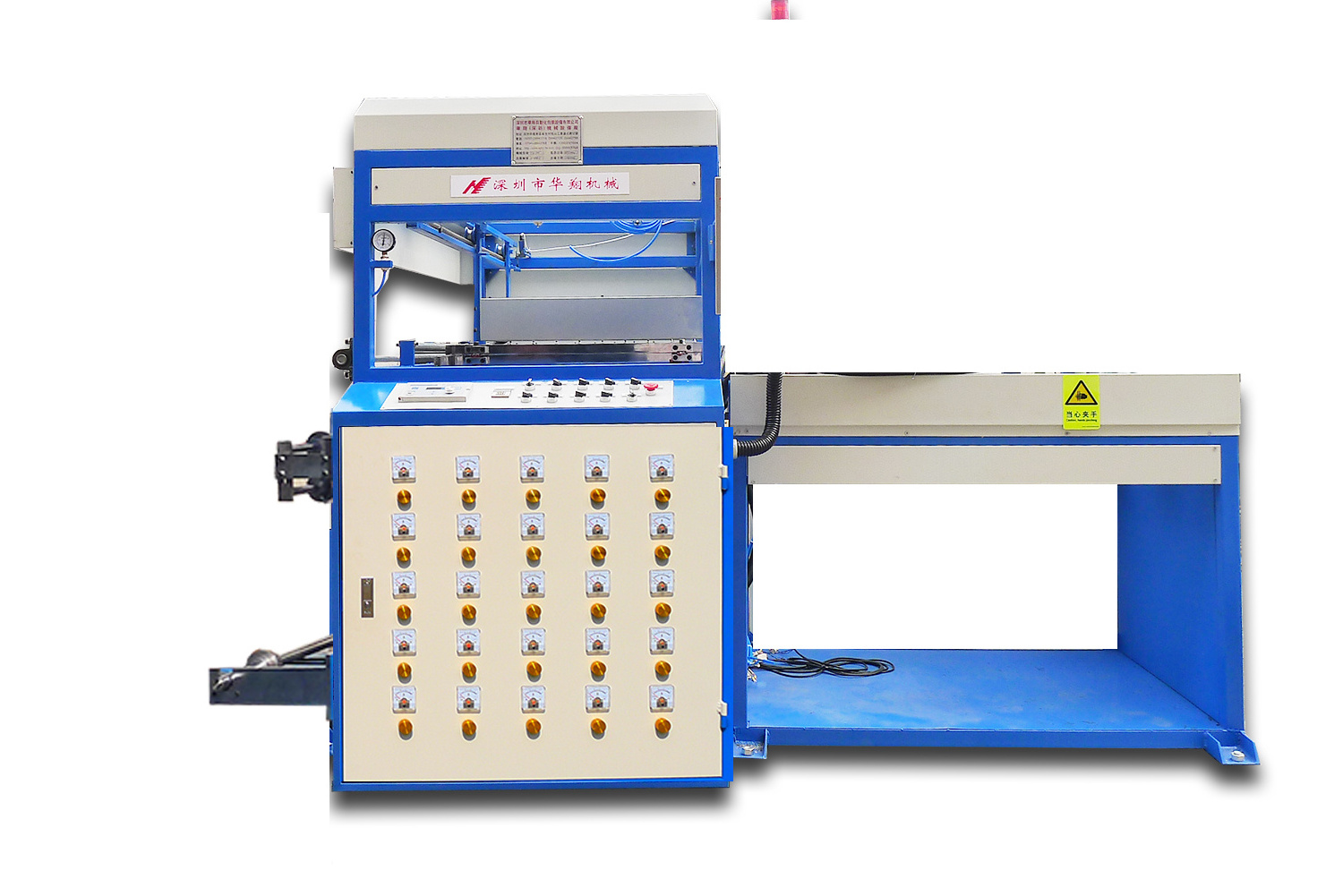 Automatic xpe 3d wall panel vacuum forming machine