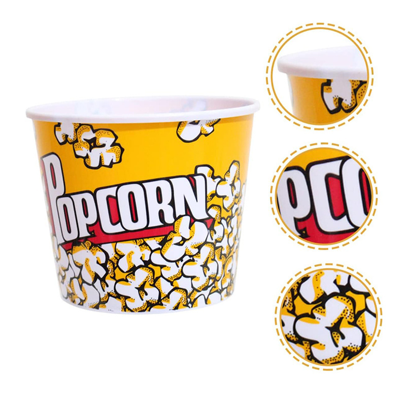 Customized Logo Kfc Paper Bucket High Quality Popcorn Paper Bucket Cheap Paper Popcorn Bucket