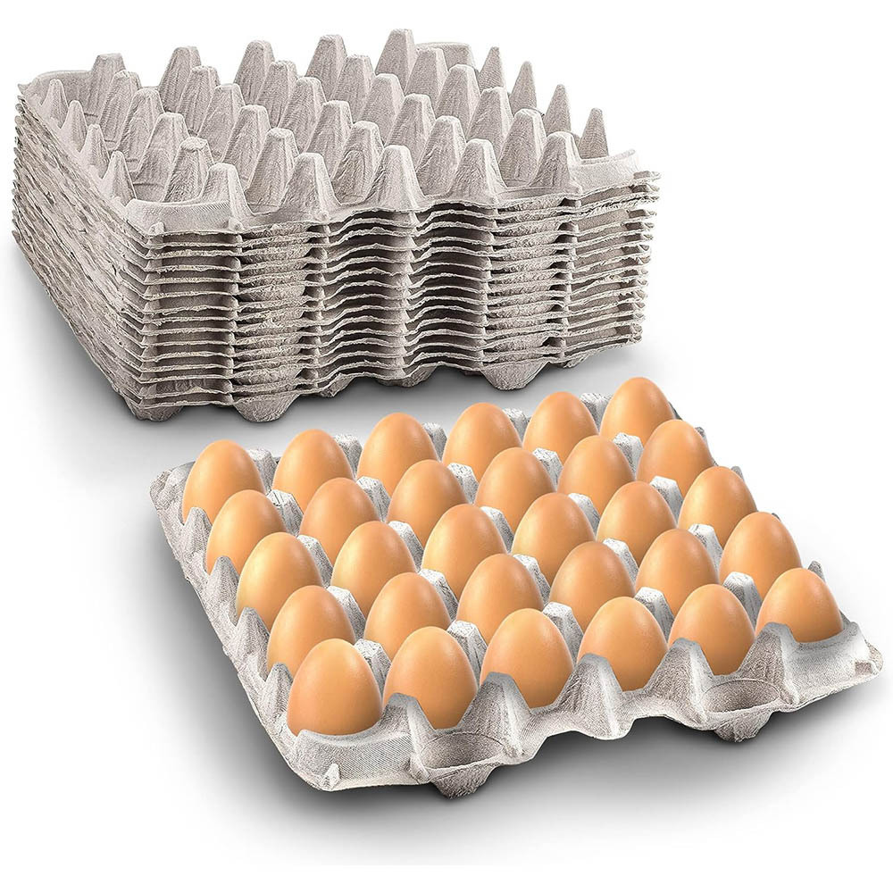 Wholesale Printing Paper Egg Cartons For Chicken Biodegradable Trays 2 Egg Carton Boxes Egg Packaging Carton