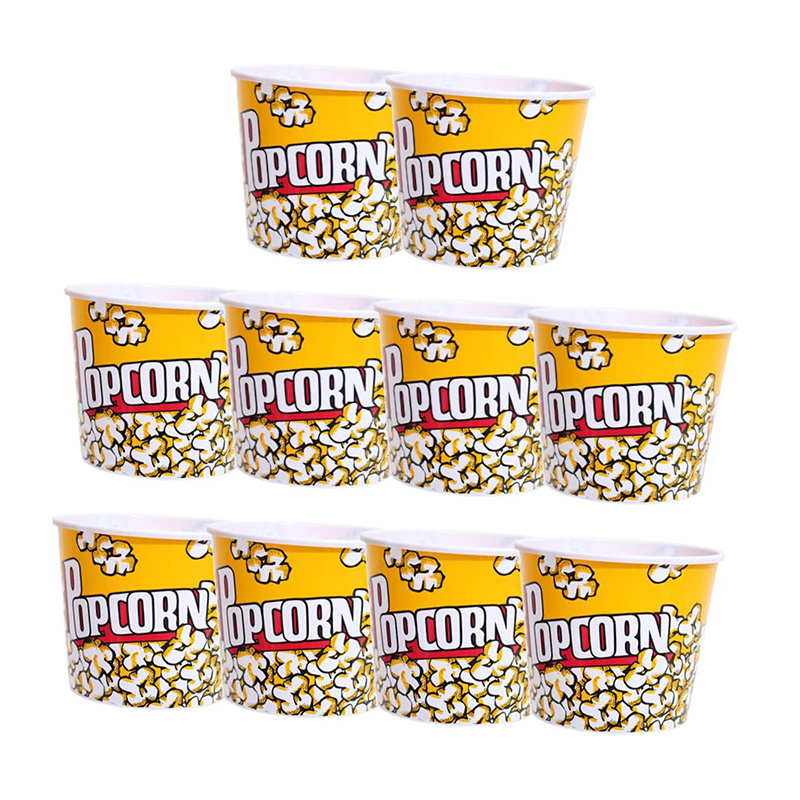 Customized Logo Kfc Paper Bucket High Quality Popcorn Paper Bucket Cheap Paper Popcorn Bucket