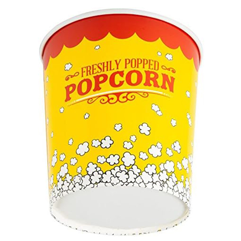 Customized Logo Kfc Paper Bucket High Quality Popcorn Paper Bucket Cheap Paper Popcorn Bucket