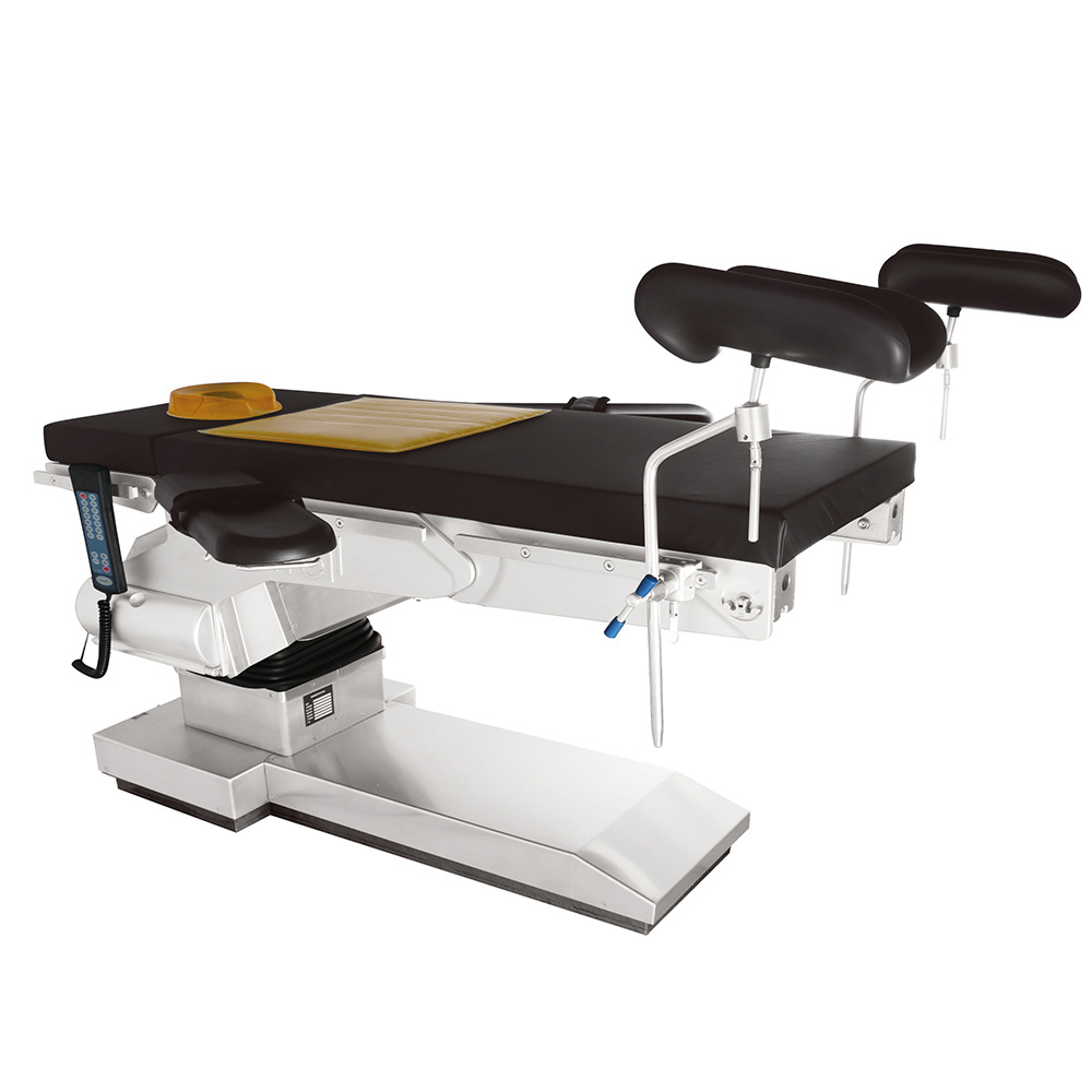 Hot sale Advanced end column electro hydraulic surgical operating table matched with c-arm for X-ray machine