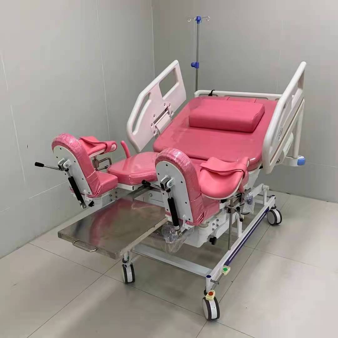 Hospital furniture ordinary manual LDR bed labour gynecology obstetric maternity bed delivery baby