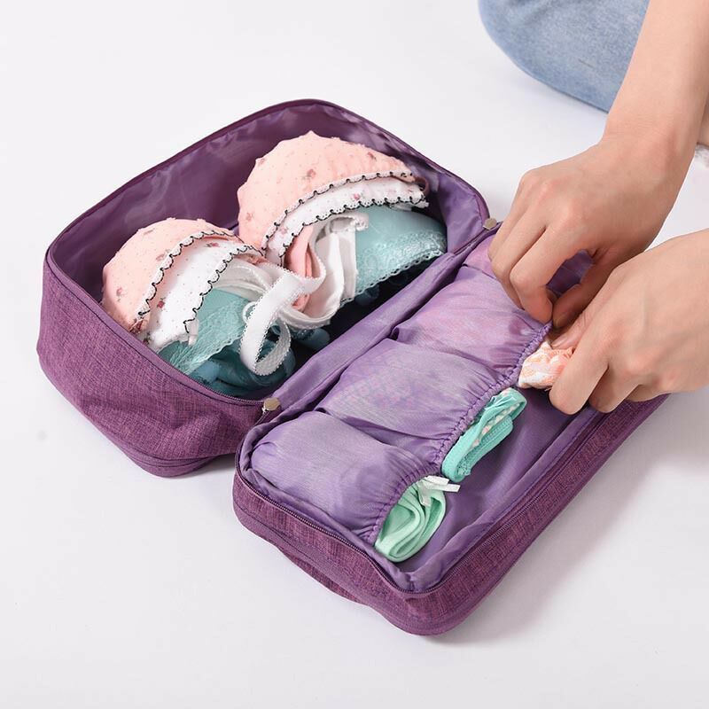 Travel Packing Organizers Underwear Pouch Travel Storage Bag Lingerie Toiletry Organizer Underwear Pouch Travel Storage Bag