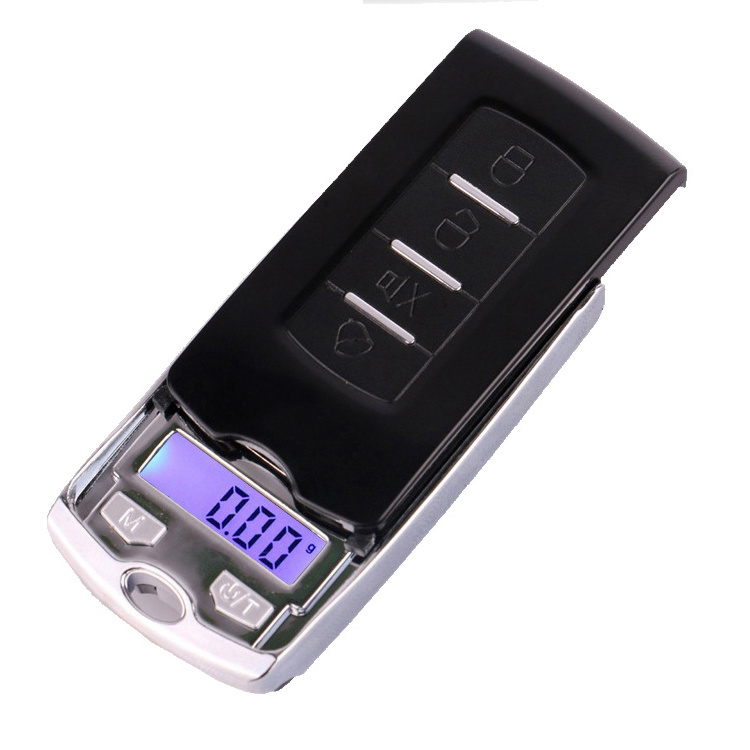 Car Key design Scale 100g 200g x 0.01g Mini Electronic Digital Jewelry Scale Balance Pocket Gram LCD Display