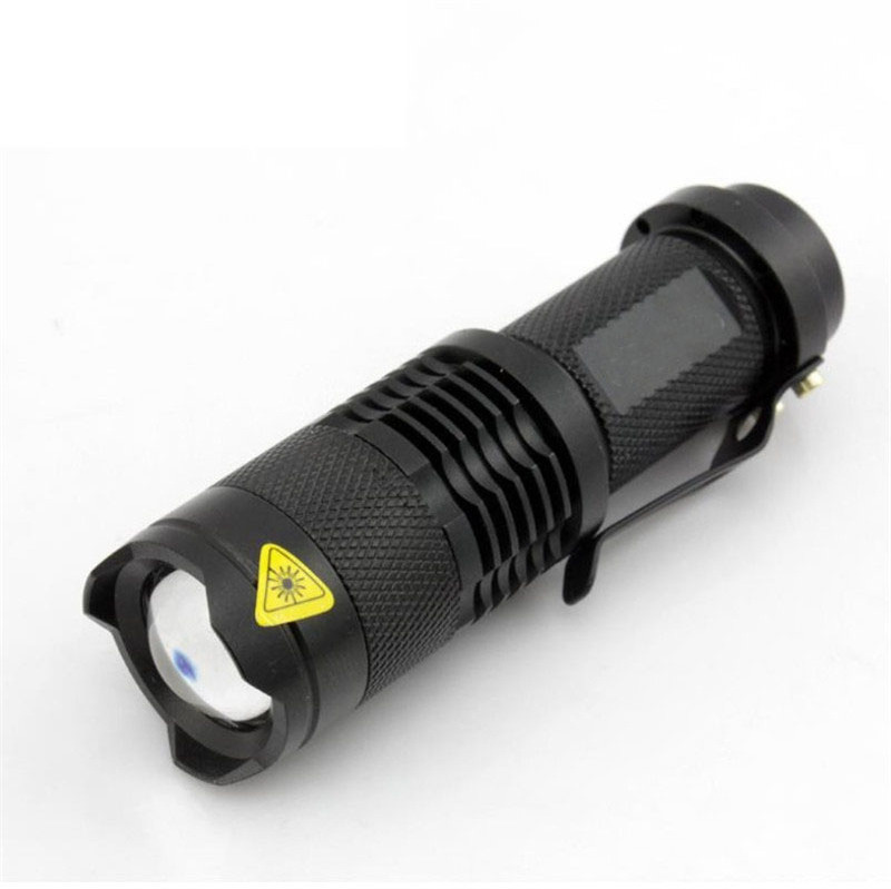 LED Flashlight Portable Mini ZOOM torchflashlight  Waterproof in life Lighting lantern