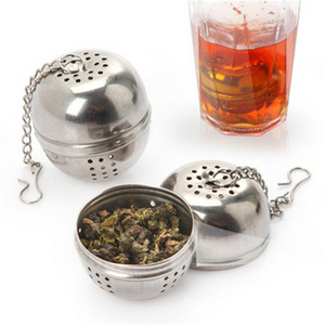 Tea Infuser Stainless Steel Mesh Tea Strainer Coffee Spice Filter Diffuser Egg Shaped Tea Ball Infuser Home Kitchen Teaware