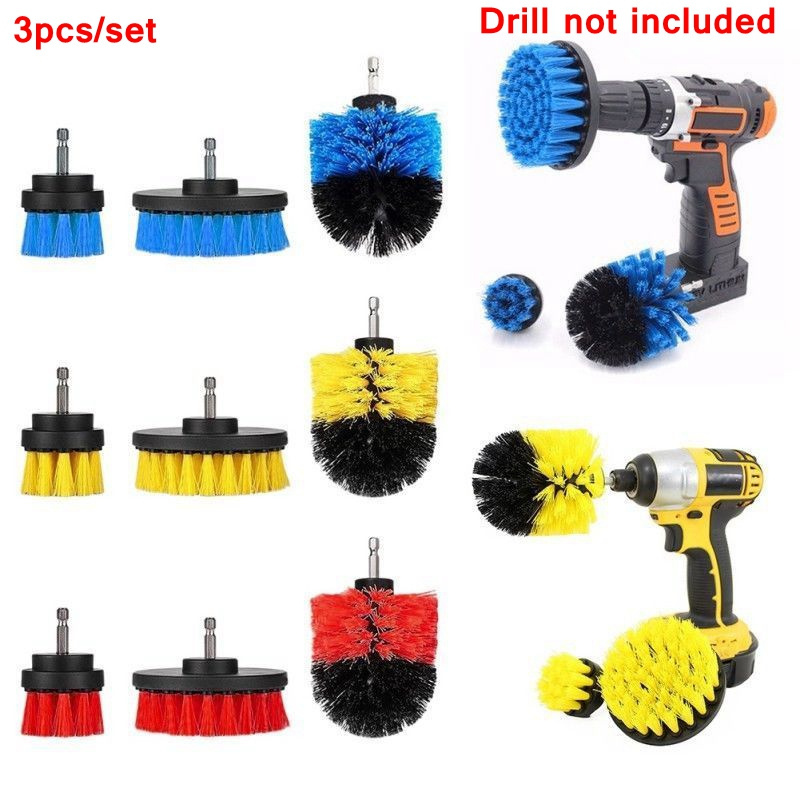 Kitchen Cleaning Bathroom Floor Carpet Rotating Electric Drill Cleaning Brush