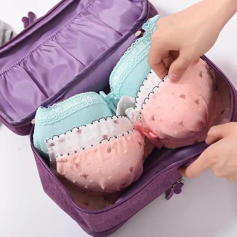 Travel Packing Organizers Underwear Pouch Travel Storage Bag Lingerie Toiletry Organizer Underwear Pouch Travel Storage Bag