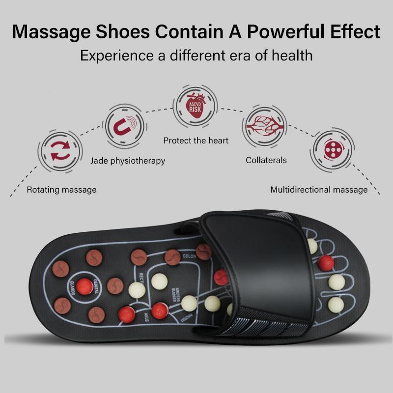 Acupressure Slippers Foot Therapy Massage Slippers Acupuncture Points Non-Slip Reflexology Sandals