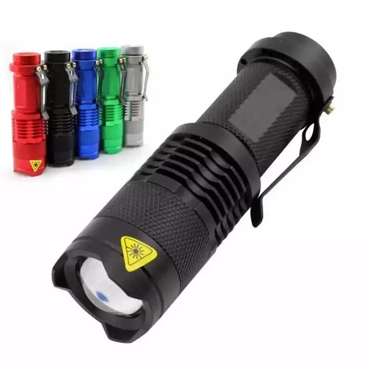 LED Flashlight Portable Mini ZOOM torchflashlight  Waterproof in life Lighting lantern