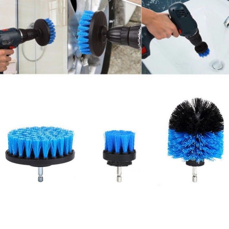 Kitchen Cleaning Bathroom Floor Carpet Rotating Electric Drill Cleaning Brush