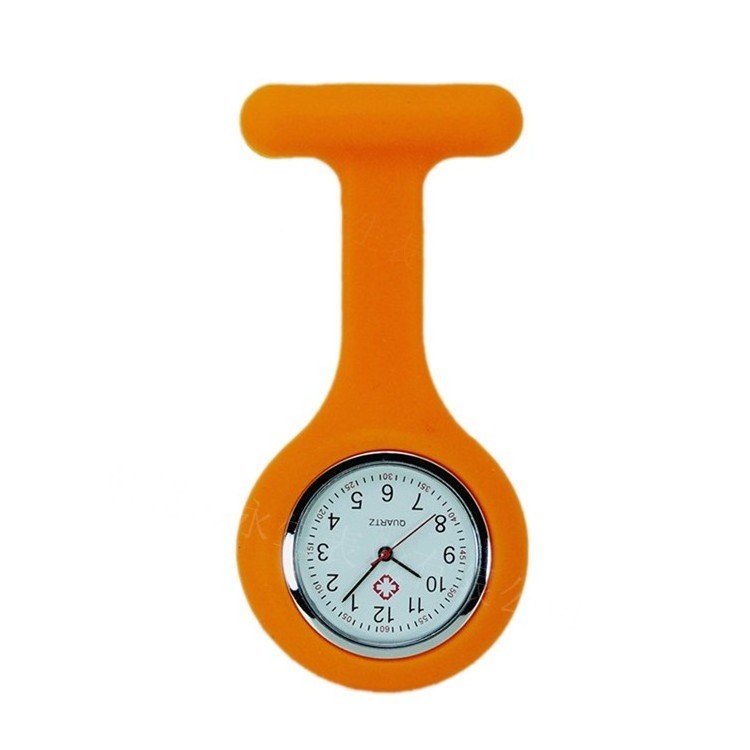 Hot new Silicone Nurse Medical Watch Pocket Watches Doctor Christmas Gifts Colorful Fob Tunic Watch