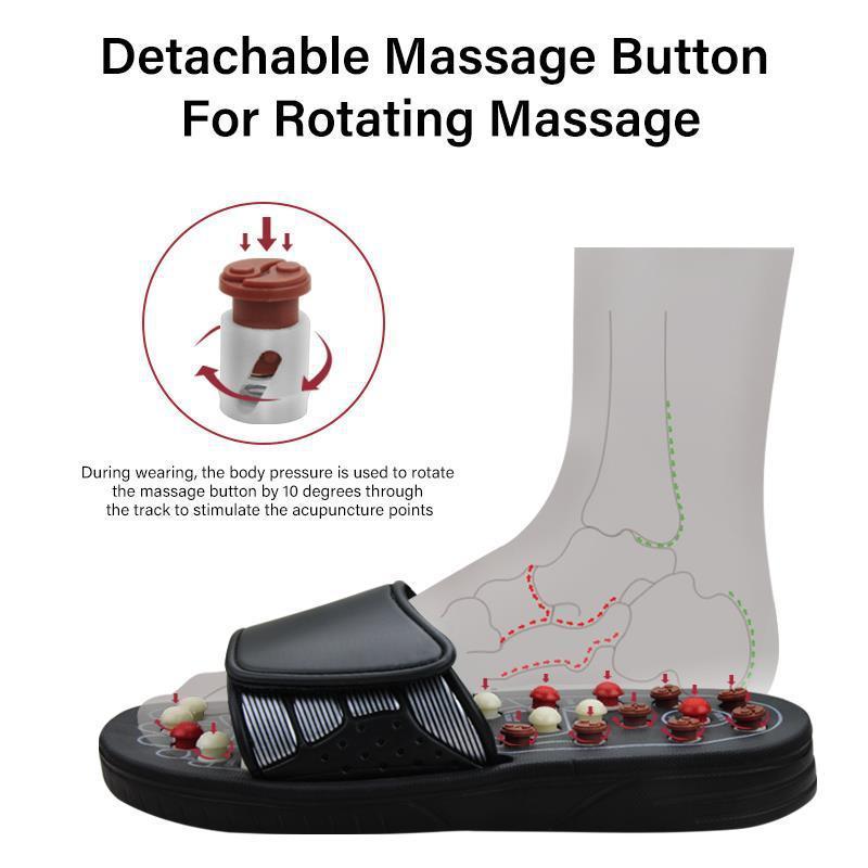 Acupressure Slippers Foot Therapy Massage Slippers Acupuncture Points Non-Slip Reflexology Sandals